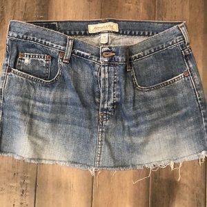 Abercrombie & Fitch Jean skirt